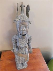 Metal African tourist art piece