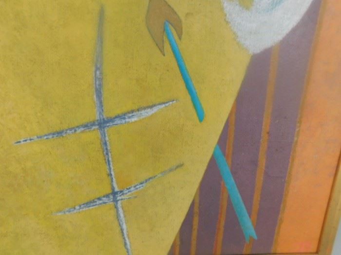 Bill Bomar Abstract oil Taos Modern Artist
