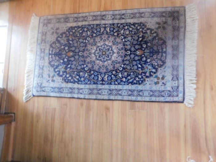 Hand woven rug