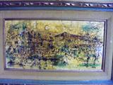 Signed "Viking" Oil on Canvas
1960's
