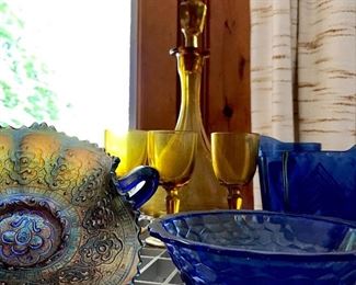 Depression glass, Shirley Temple bowl