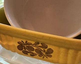 Vintage serving dishes