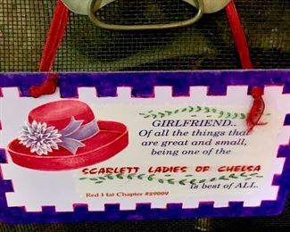 Red Hat Society items