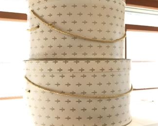 Vintage hatboxes