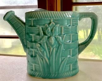 Pottery watering can