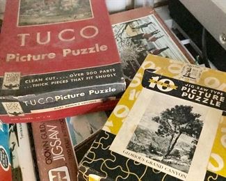 Antique jigsaw puzzles