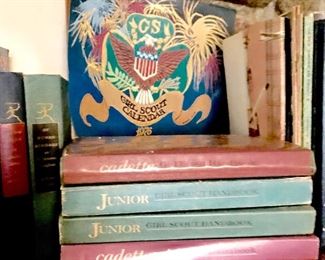 Antique Girl Scout books