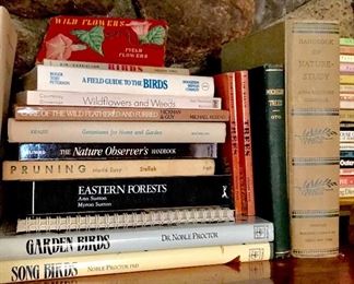 Bird and nature books