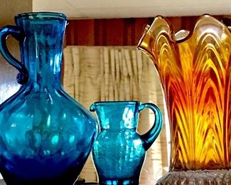 Blue glass