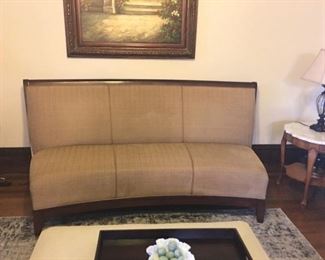 Lovely armless sofa.