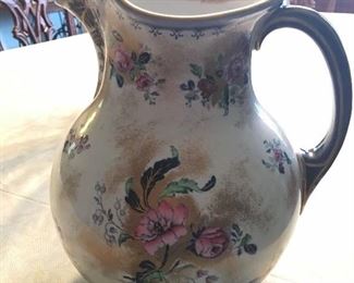 Vintage Losol Ware water pitcher.