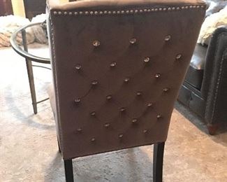 Restoration Hardware tufted chair