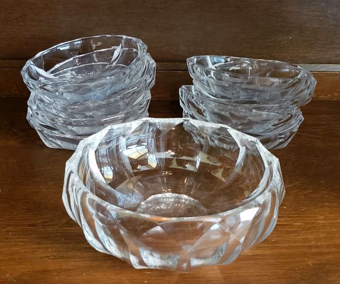 Crystal bowl Set