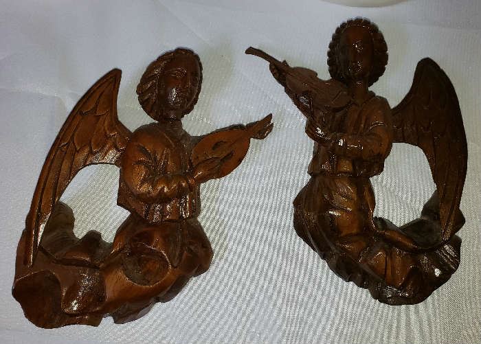 Wooden Angel Wall Hangings
