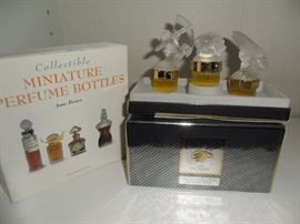 MINITURE PERFUME BOTTLES