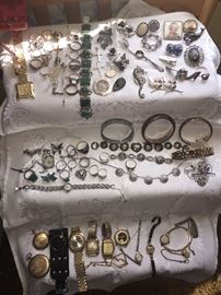 14k gold and sterling silver