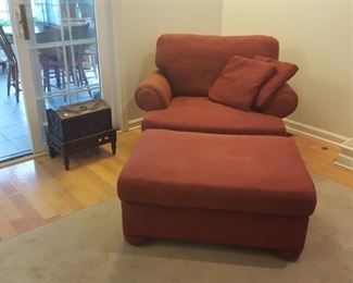  Chair-and-a-half w/ ottoman