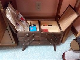 Vintage sewing box
