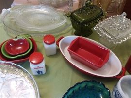 Vintage candy dishes