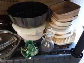 Microwave cookware, bakeware and assorted