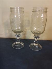 Redneck wine glasses