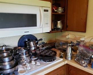 pots, pans, bakeware