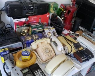 phones and electronics