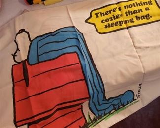Snoopy sleeping bag