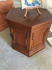 6 Sided End Table $ 64.00
