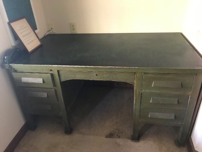 Antique Wood Desk $ 164.00