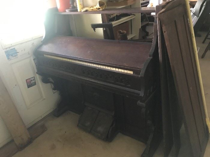 Antique Pump Organ (partially dismantled) - sold as is $ 68.00