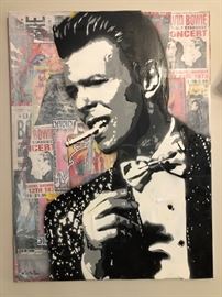 Original Art by Bryan McClellan. "Bowie"