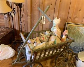 #7 Antique wagon used in Huck Fin movie in Mooresville $150.00