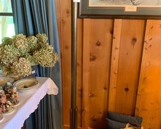 #29 Bronze metal coat rack $100.00