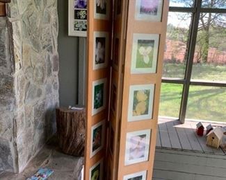 #37 picture stand screen for 15 photos $30.00