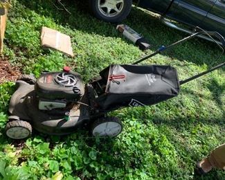 #41 push mower $75.00