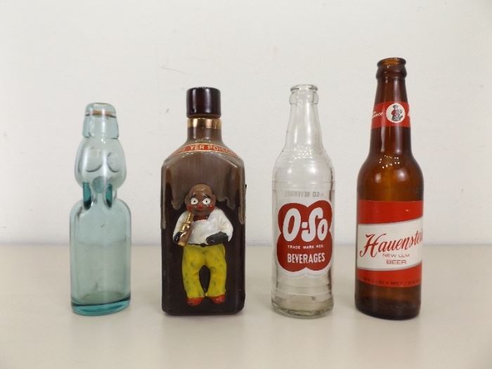 Lot of Vintage Collectible Bottles
