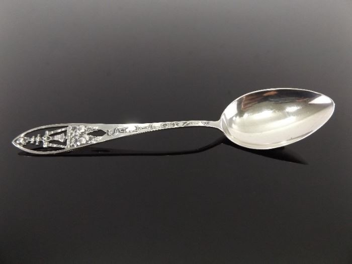 Antique .925 Sterling Silver California Souvenir Spoon
