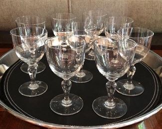 SET OF 9 BACCARAT CORDIAL GLASSES
BACCARAT
