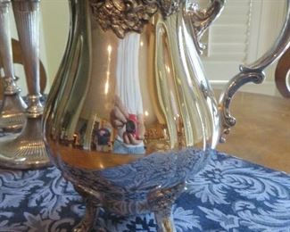 WALLACE "BAROQUE" SILVERPLATED PITCHER
