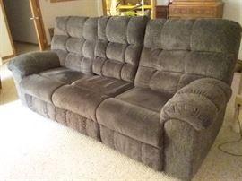 Double Reclining Sofa