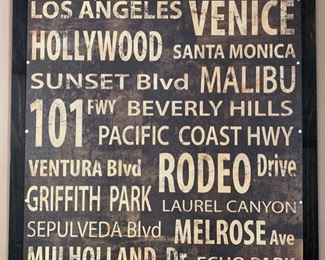 78. California Artwork (36" x 38")
