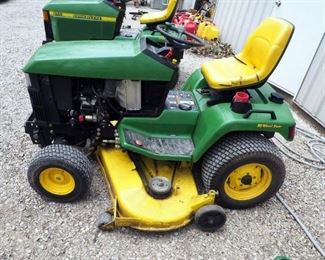 John Deere 445 Lawn Tractor With All-Wheel Steering, 60" Mowing Deck, ID #MOD445DD60223