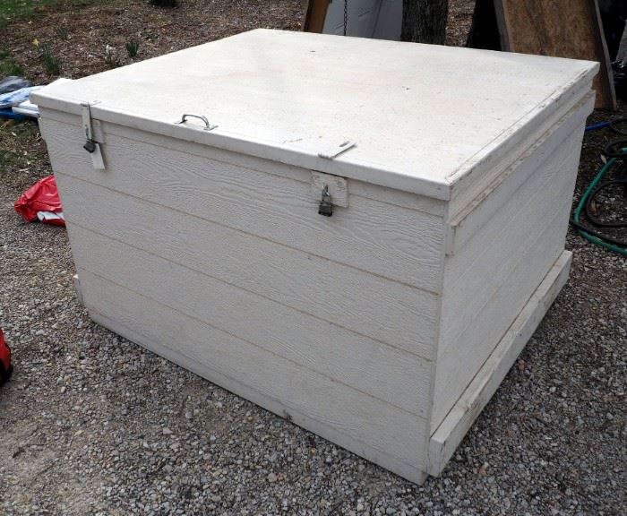 Custom Made Tailgators Storage Box, 39" x 62" x 50"