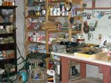 Assorted hand tools and hardware