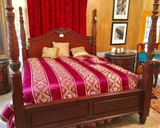king bed