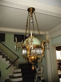 entry  hall  chandelier  