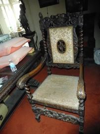 ornate  chair