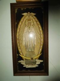 very nice piece of art -lady of guadalupe