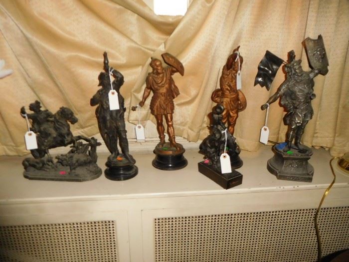 metal  figurines
